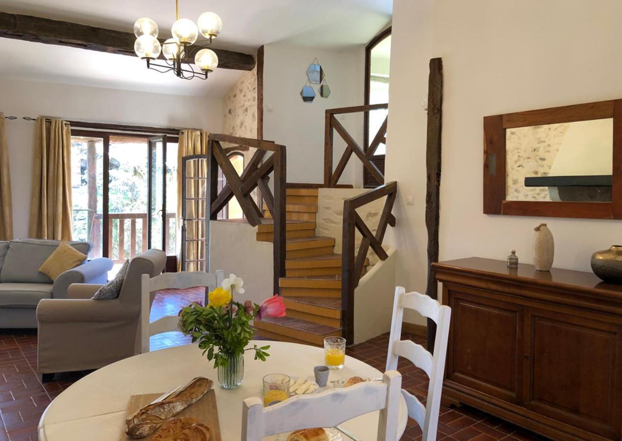 Вилла Malepere La Bastide-de-Bousignac Экстерьер фото