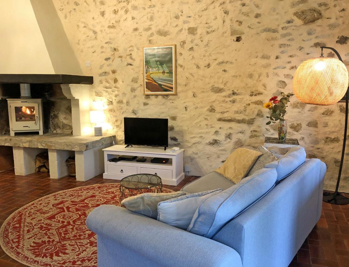 Вилла Malepere La Bastide-de-Bousignac Экстерьер фото