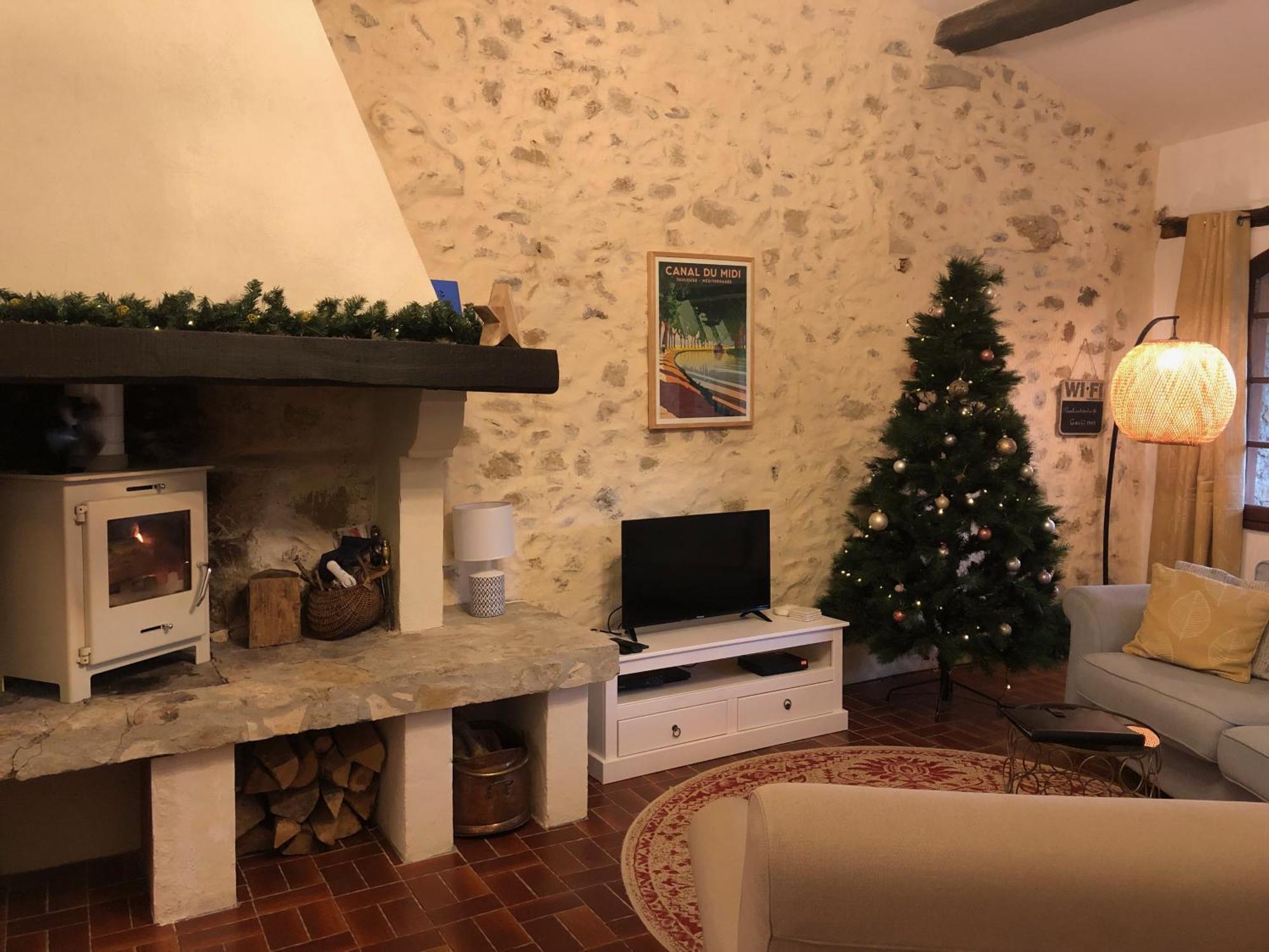 Вилла Malepere La Bastide-de-Bousignac Экстерьер фото